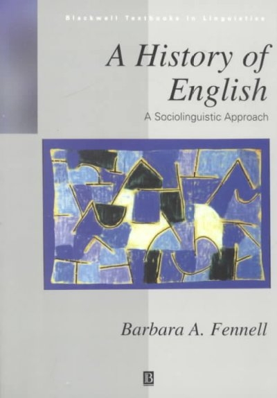 A History of English 1st edition 9780631200734 by Fennell, Barbara