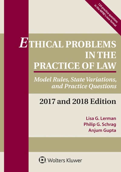 Ethical Problems in the Practice of Law 9781454875352 by Lerman, Lisa G.