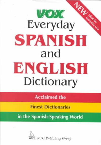 Vox Everyday Spanish and English Dictionary