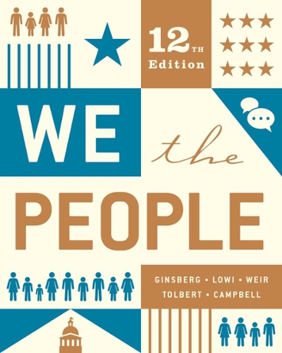 We the People 9780393644326 by Ginsberg, Benjamin