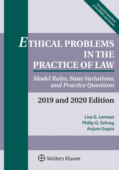 Ethical Problems in the Practice of Law 9781454894865 by Lerman, Lisa G.
