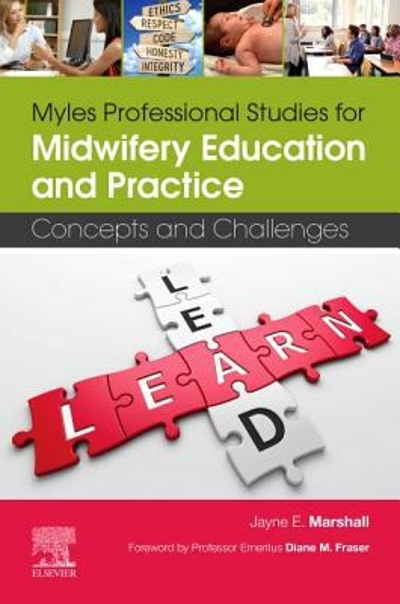 Myles Professional Studies for Midwifery Education and Practice 9780702068607 by Marshall, Jayne E.