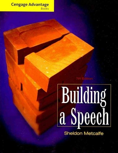 Cengage Advantage Books: Building a Speech